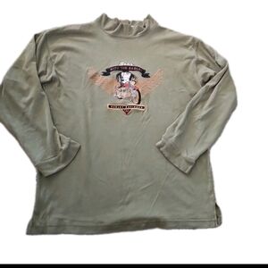 Harley-Davidson Mens x ACME Clothing Looney Tunes Taz Vintage Long Sleeve Tee L